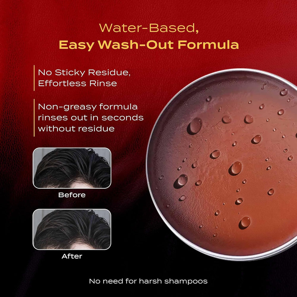 BROSH Far East Hard Pomade — texture légère sans résidu collant pour le confort.