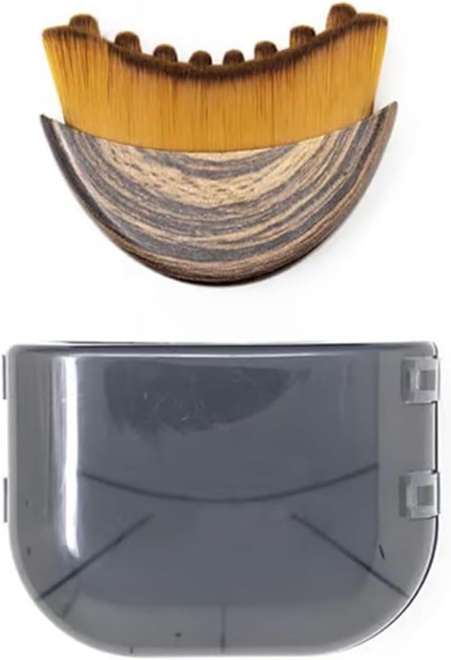 Brosse contour lymphatique visage, favorise drainage et circulation cutanée.
