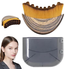 Brosse contour lymphatique pour le visage, tactile et bénéfique pour le teint