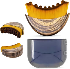 Brosse drainante lymphatique pour visage, améliore le contour et l'éclat.