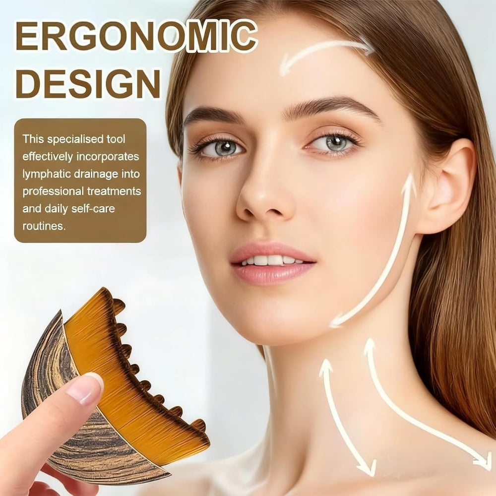 Brosse visage ligne mandibulaire: précision et routine quotidienne.