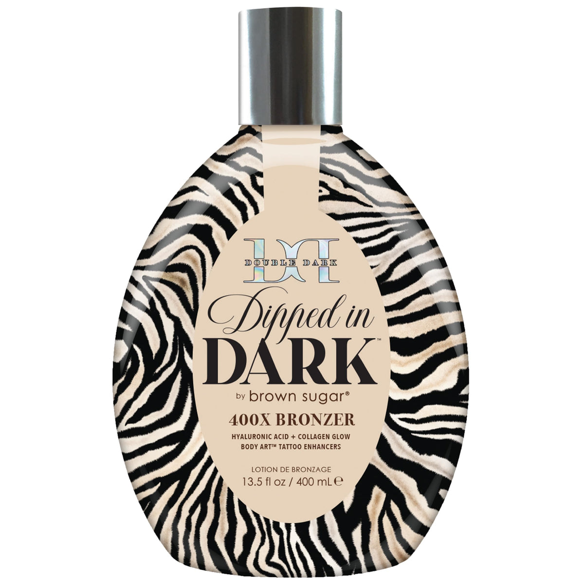 Brown Sugar Dipped — bouteille-bronzante pour teint profond et durable.