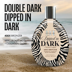 Brown Sugar Dipped — crème-bronze-matrice pour fini uniforme et lisse.
