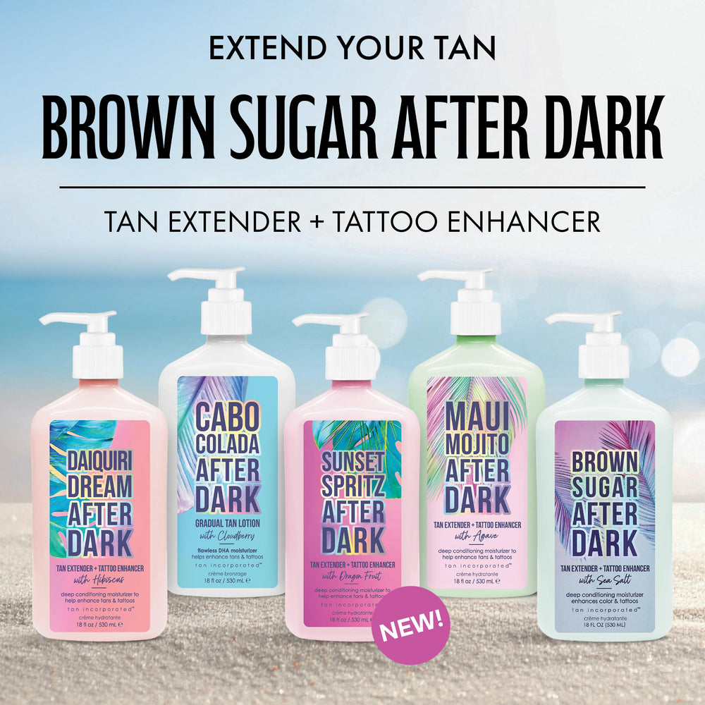 Brown Sugar formule sans parabènes ni DHA respectant la peau.