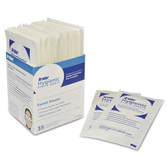 Bruder feuilles oculaires hygiéniques, emballées individuellement pour un soin propre des yeux.