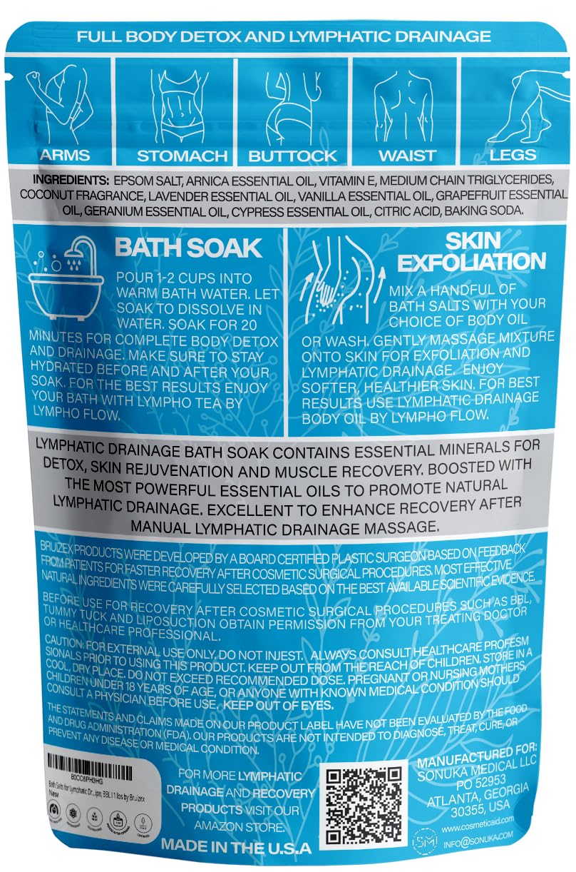 Bruizex Arnica Montana Bath Salts leave skin smooth and silky after soaking
