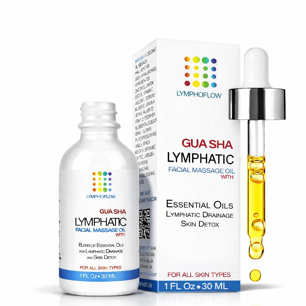 Bruizex huile drainage lymphatique visage — stimule la circulation et hydrate en profondeur.