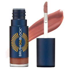 Brush On Block Huile Lèvres Protection Solaire 30 protège les lèvres avec minéraux.