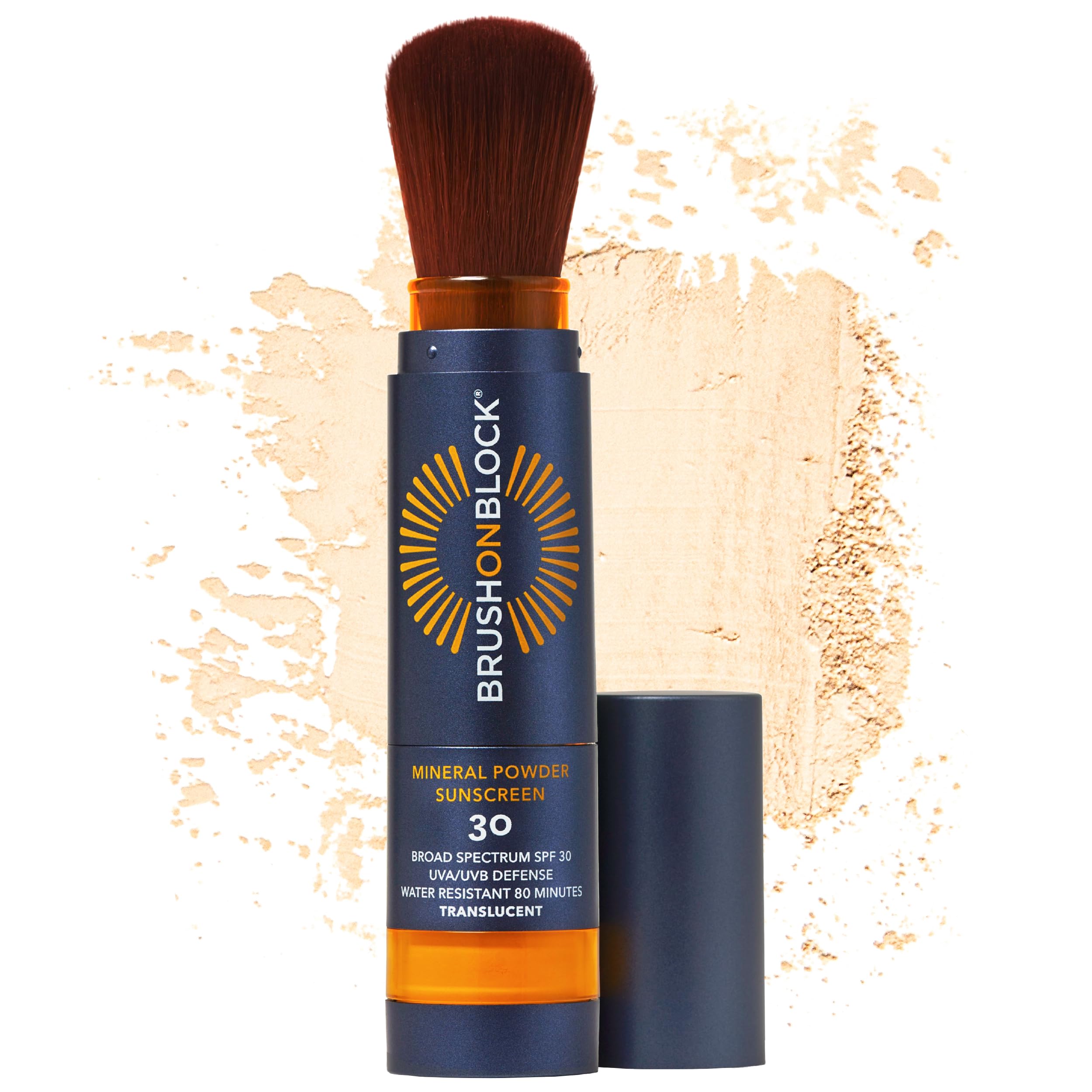 Brush On Block poudre translucide SPF30 pour une protection discrète au quotidien