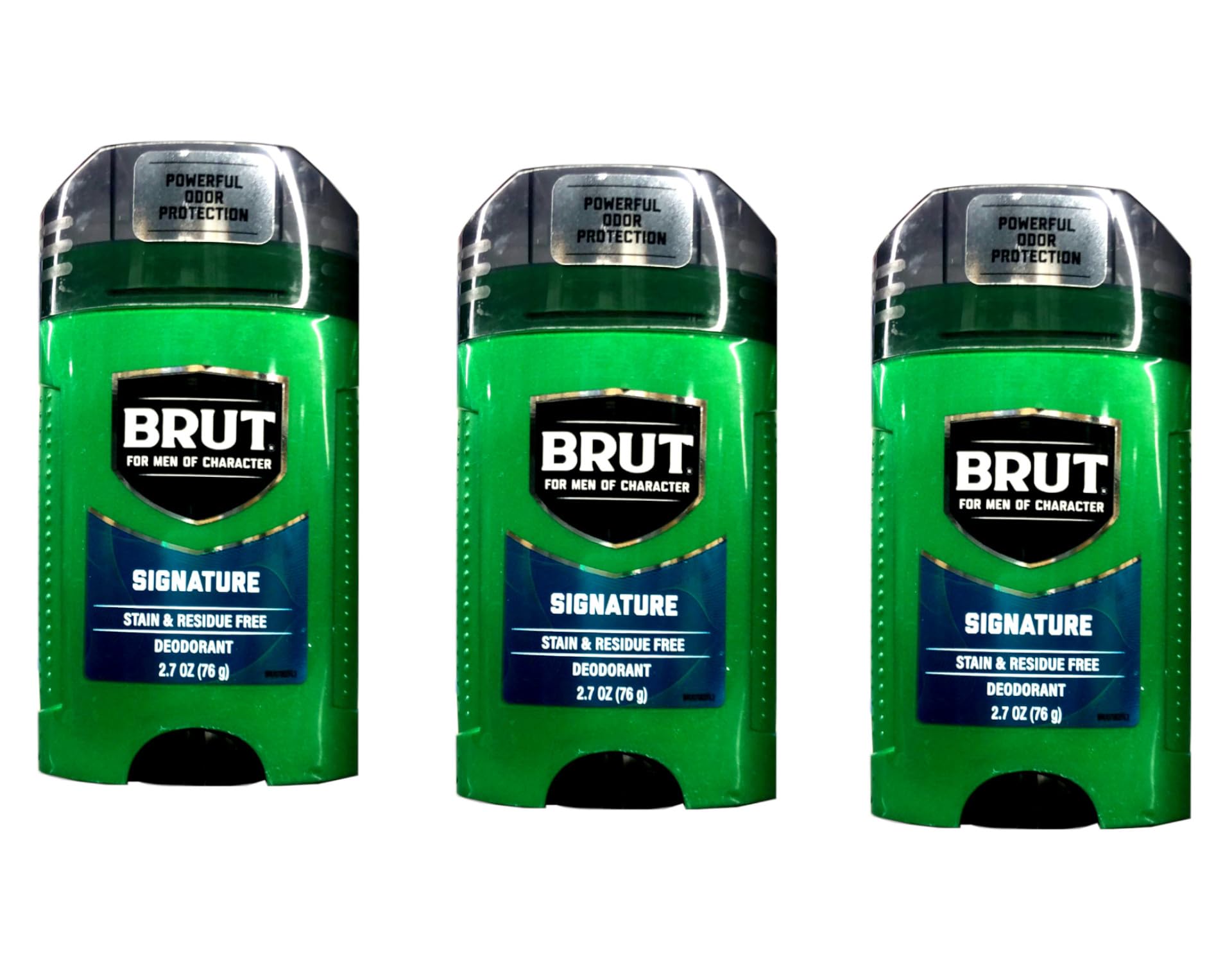Brut Déodorant Oval Solid – vue sur le parfum original.