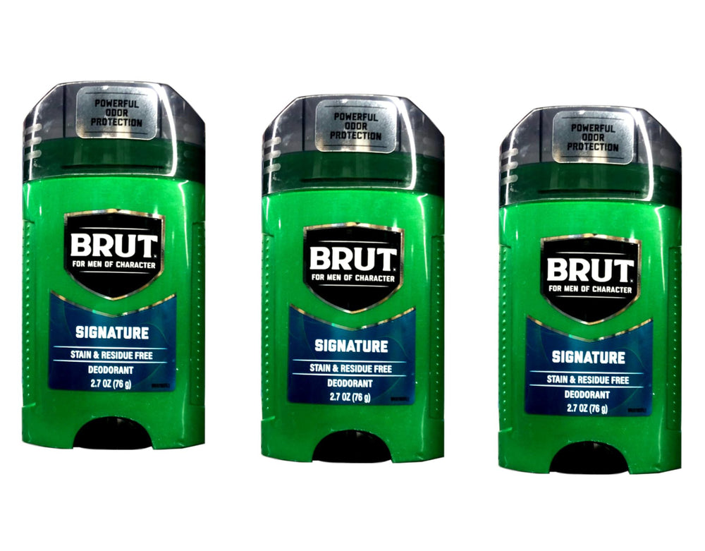 Brut Déodorant Oval Solid – vue sur le parfum original.