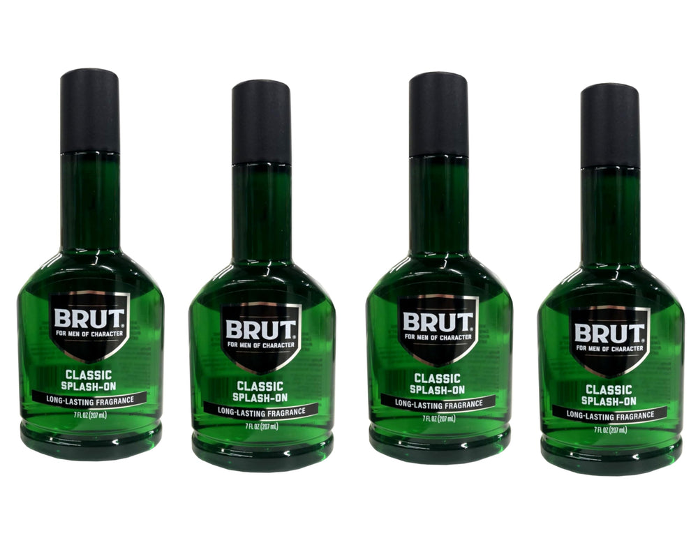 Brut lotion bouteille: parfum frais pour usage quotidien.