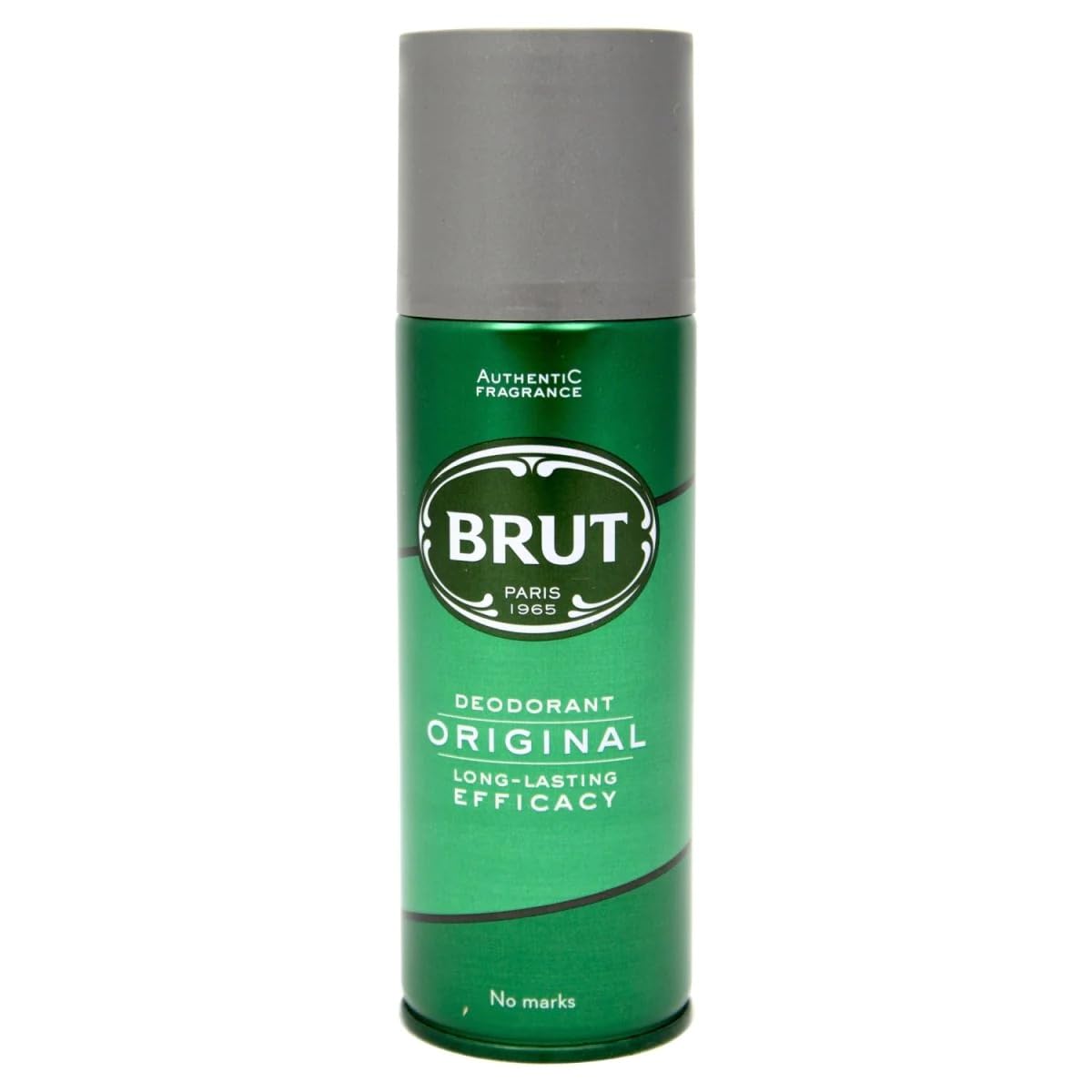 Brut Original Déodorant en spray, bouteille 200 ml, fraîcheur durable.