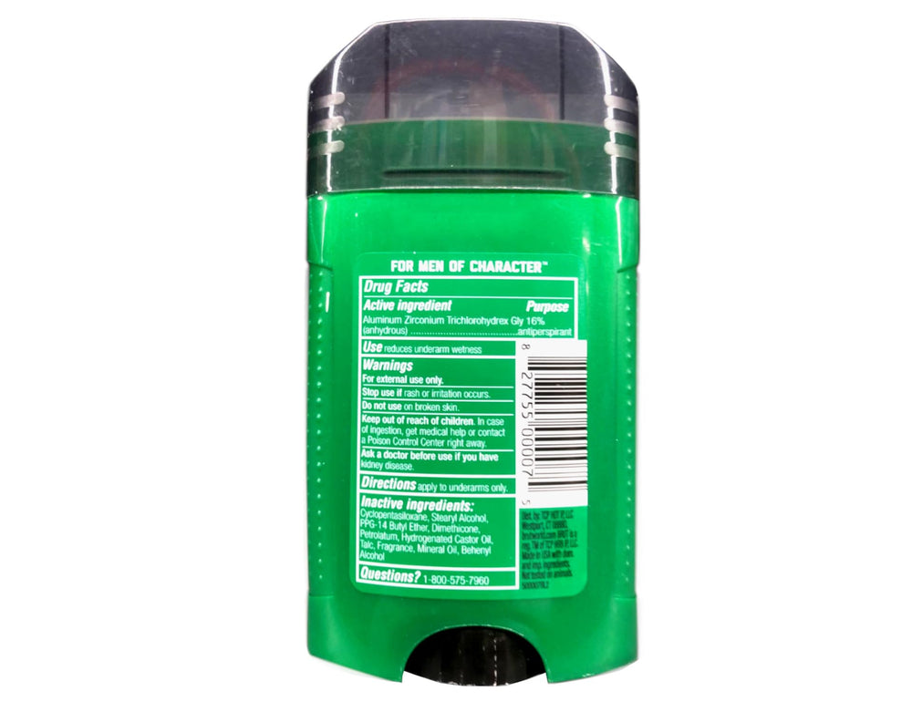 Brut Signature application douce, déodorant efficace sans résidu.