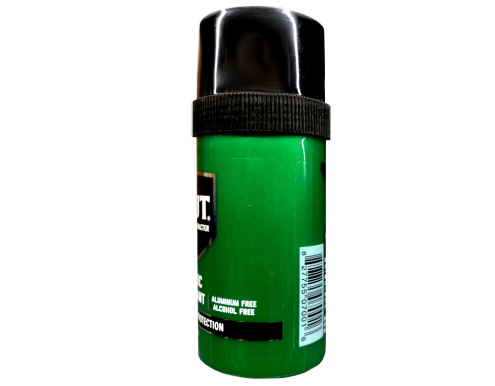 Brut travel round deodorant blocks ready for carry-on
