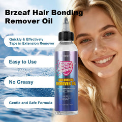 Brzeaf ingrédients: huile d’olive et vitamine E pour une utilisation douce.