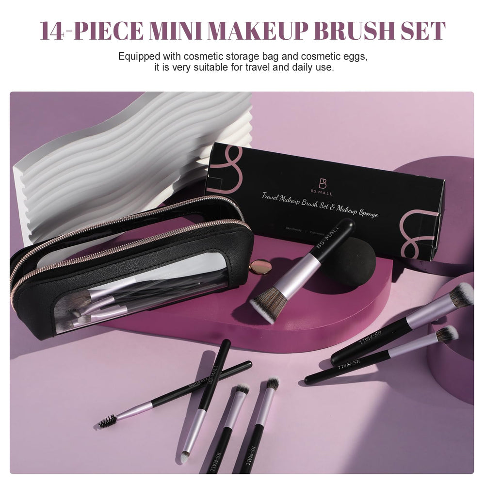 BS-MALL pinceaux-yeux et ombres pour une précision nette.