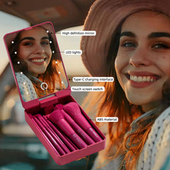 BS-MALL étui compact, rangement pratique pour vos essentiels beauté.