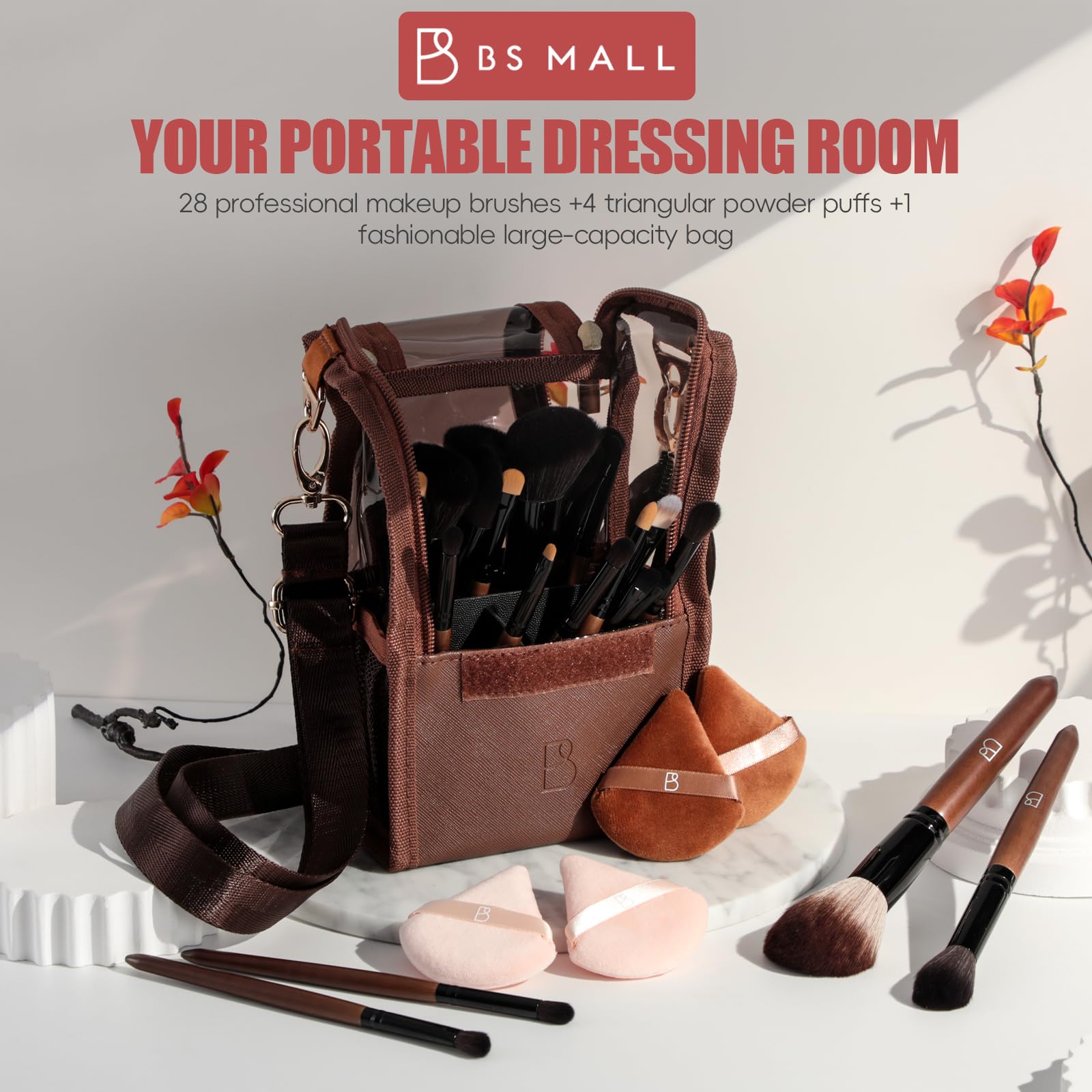 BS-MALL etui rangement pinceaux pour garder vos outils organisés.