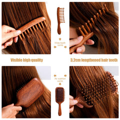 BS-MALL peigne démêlant à dents larges pour tous types de cheveux