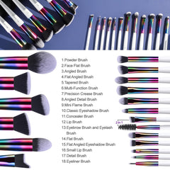 BS-MALL pinceau blush pour joues, couleur naturelle et mélange facile.