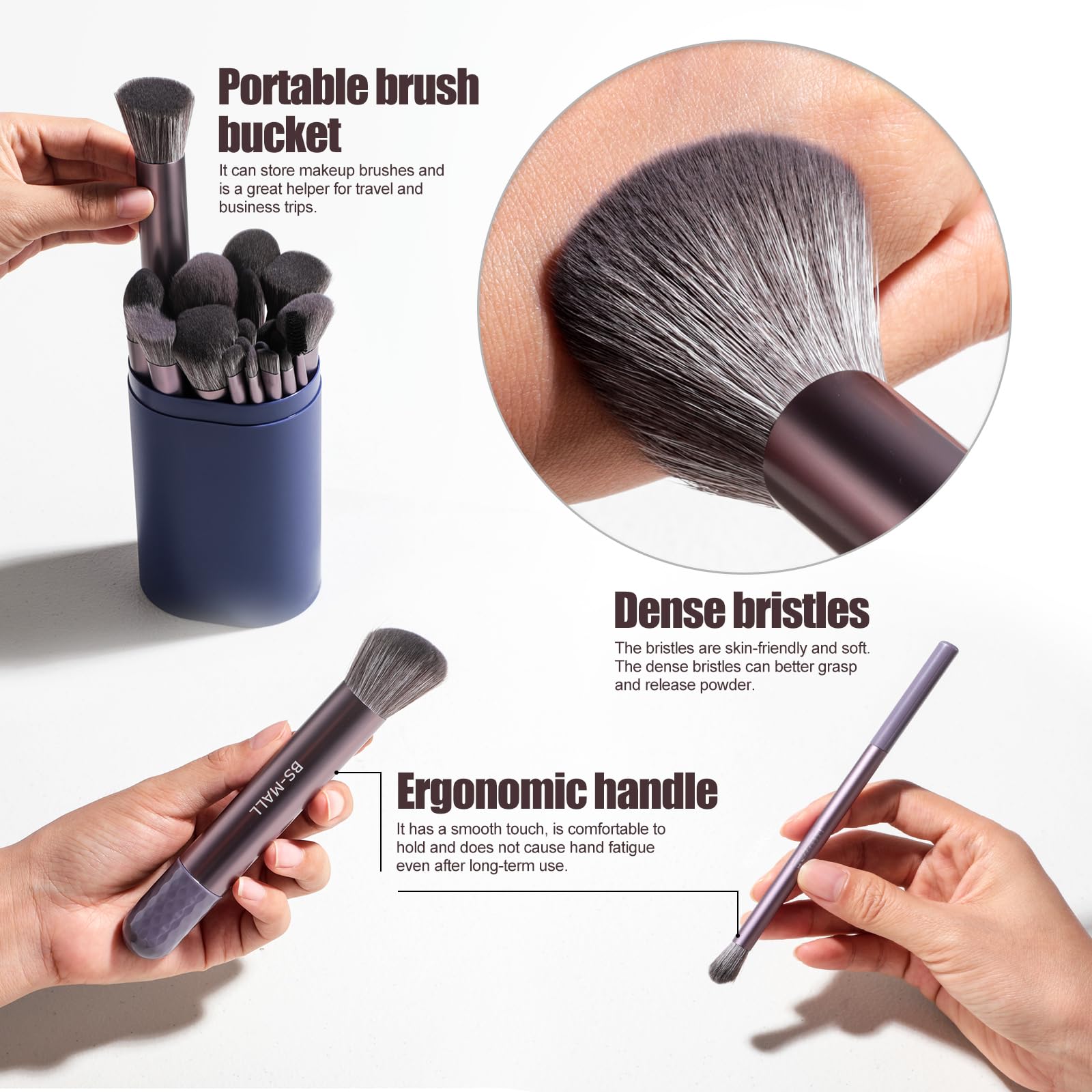 Pinceau correcteur BS-MALL pour une correction ciblée et naturelle.