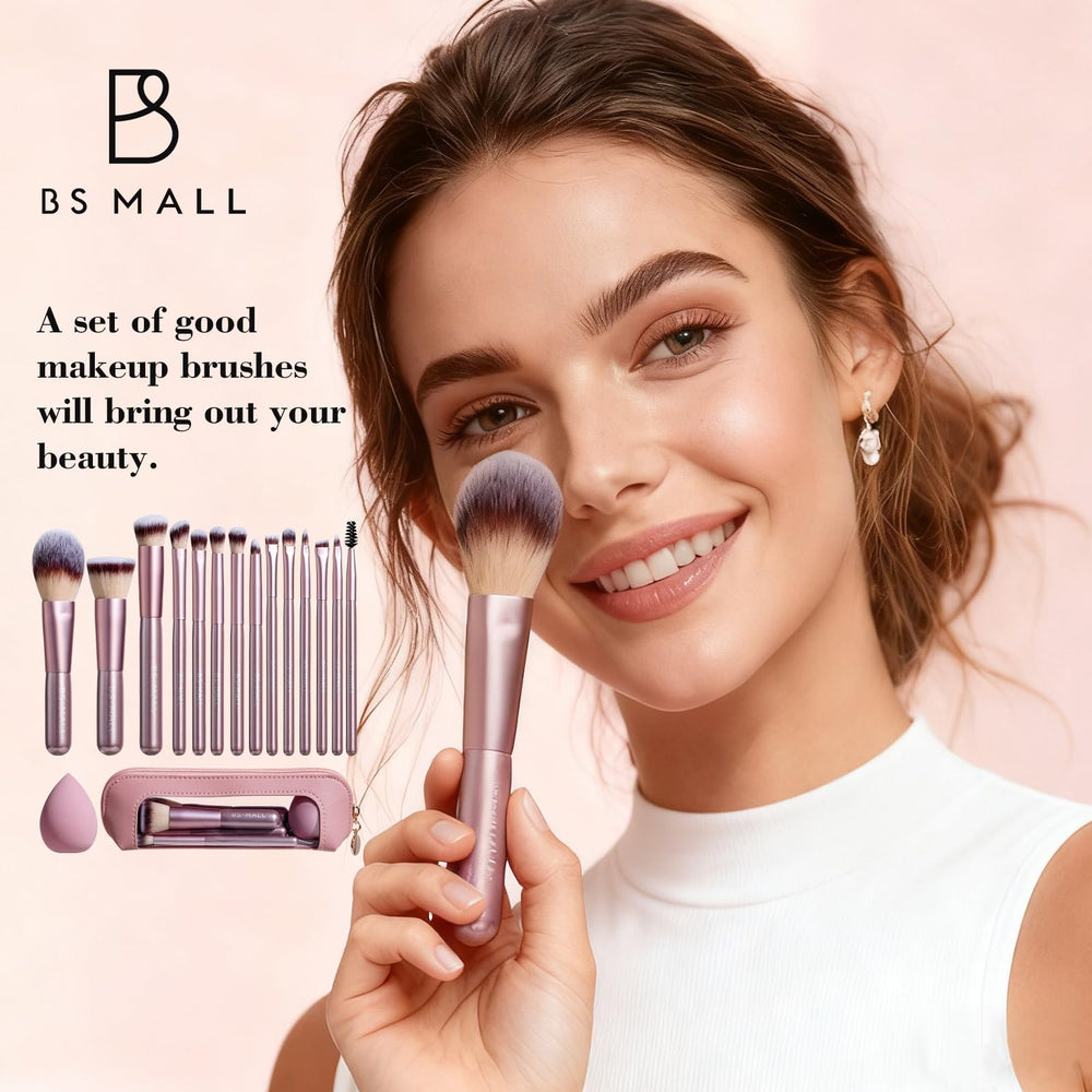 BS-MALL pinceaux-blush-teinte pour une couleur homogène.