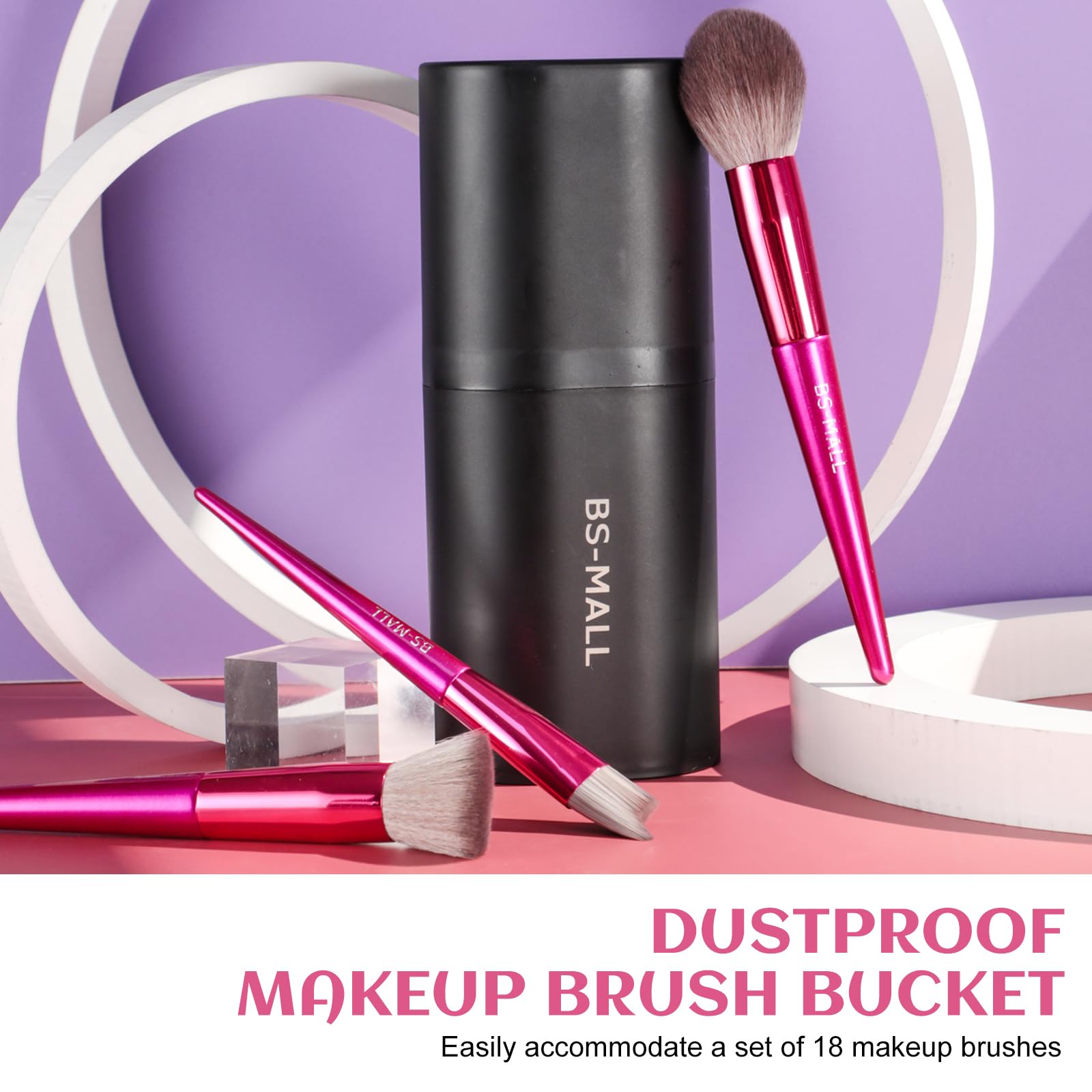 BS-MALL pinceaux correcteur-sous-yeux, précision pour contour et couvrance légère.