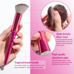 BS-MALL pinceaux ombres-yeux, application douce et pigment durable.