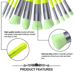 Pinceaux BS-MALL Yeux pour ombres douces et précision.