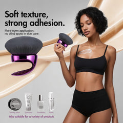 BS-MALL brosse poils doux pour une application sans irritation