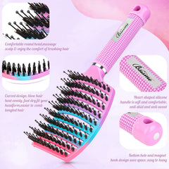Brosse Bsisme ventillée séchage rapide sans frisottis grâce à la ventilation.