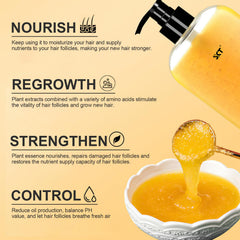 BSMAX extrait gingembre: ingrédients naturels pour cheveux sains.