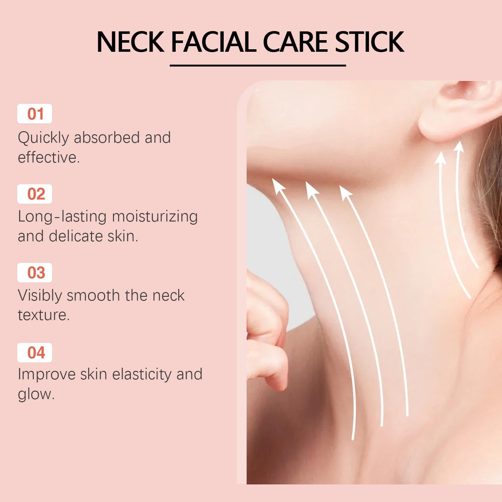 BSMKCL stick crème cou-elasticite: peut aider à raffermir l'apparence de la peau.