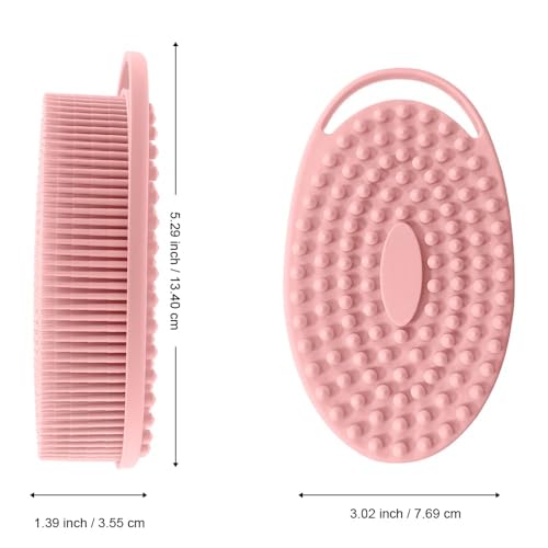Brosse silicone double-face Bsofing pour dos et zones difficiles.