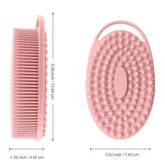 Brosse silicone double-face Bsofing pour dos et zones difficiles.