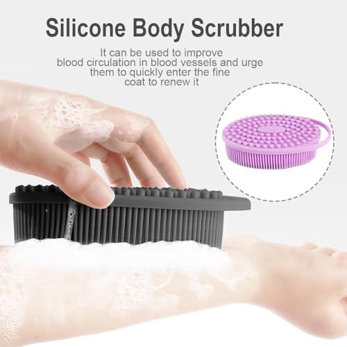 Bsofing exfoliant silicone visage et corps: exfoliation douce.