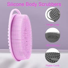 Bsofing textures doubles silicone: côté doux et relief stimulant.