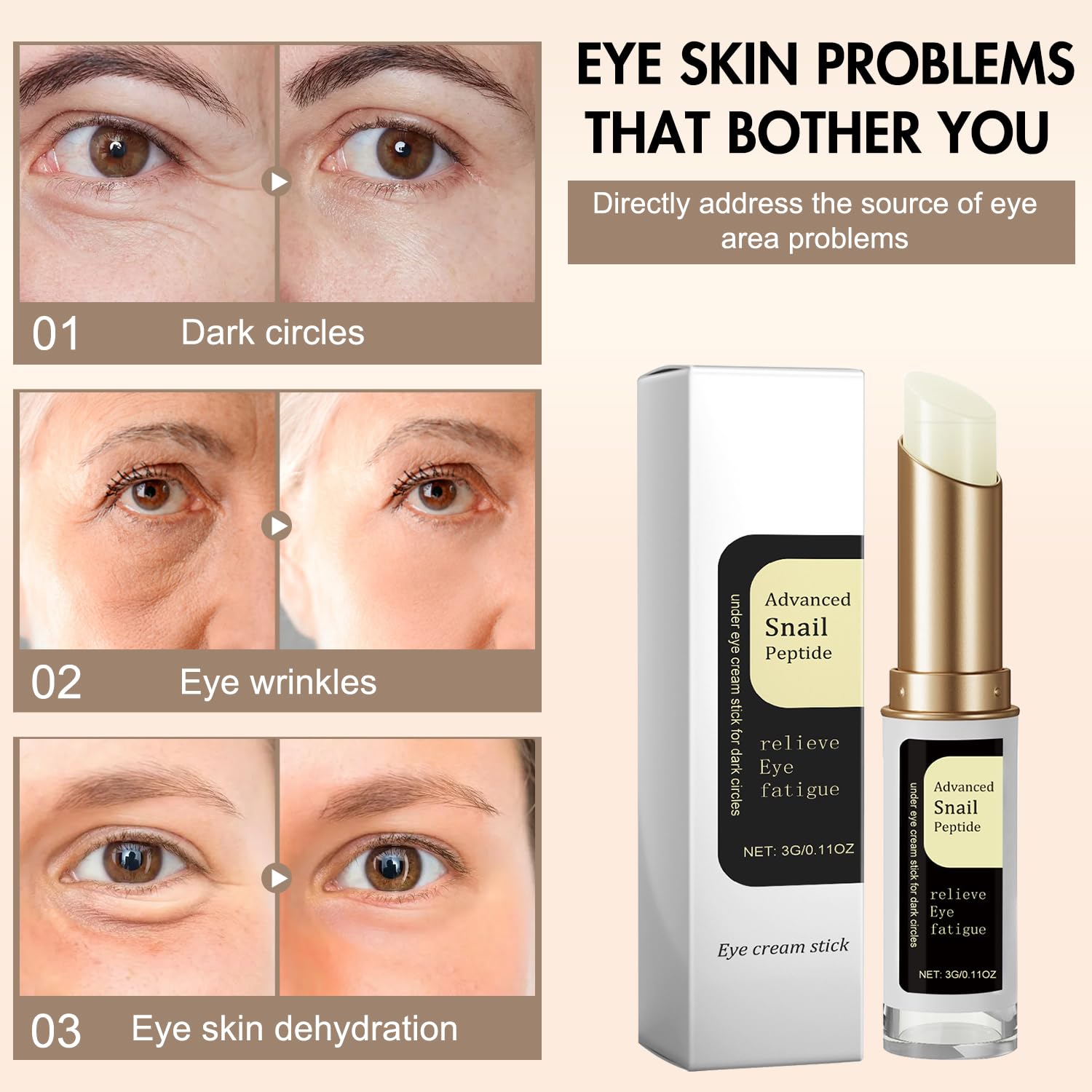 BSpecter baume yeux curcuma, voyage compact pour retouches rapides.