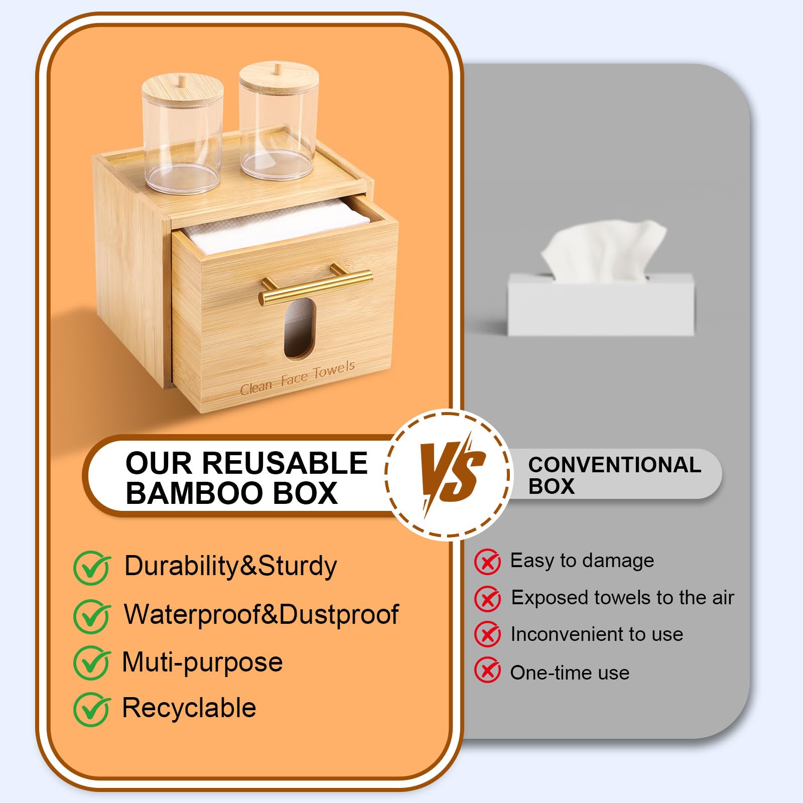 Plateau supérieur du rangement BSSN pour accessoires de soins.