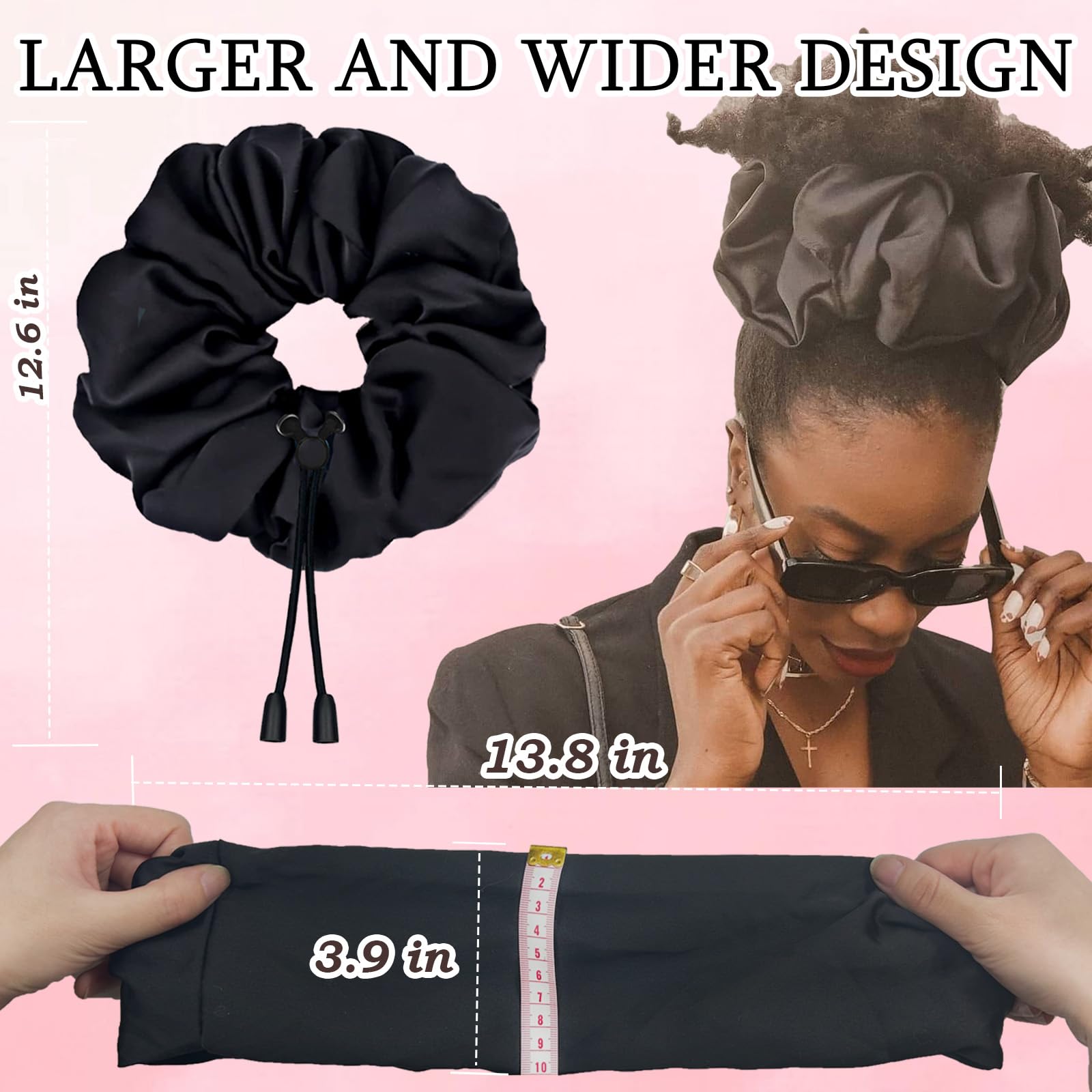 Bswox serre-cheveux pour dormir satin: douceur nocturne pour cheveux.
