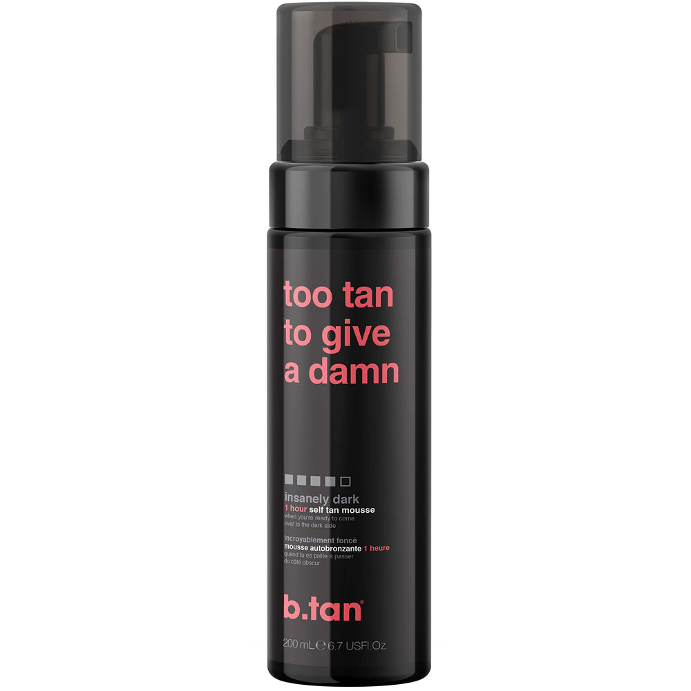 B.TAN Ultra Dark Mousse pour visage et corps, bronzage intense et durable