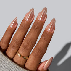 BTArtbox colle ongles amande chrome : fixation fiable pour une tenue durable