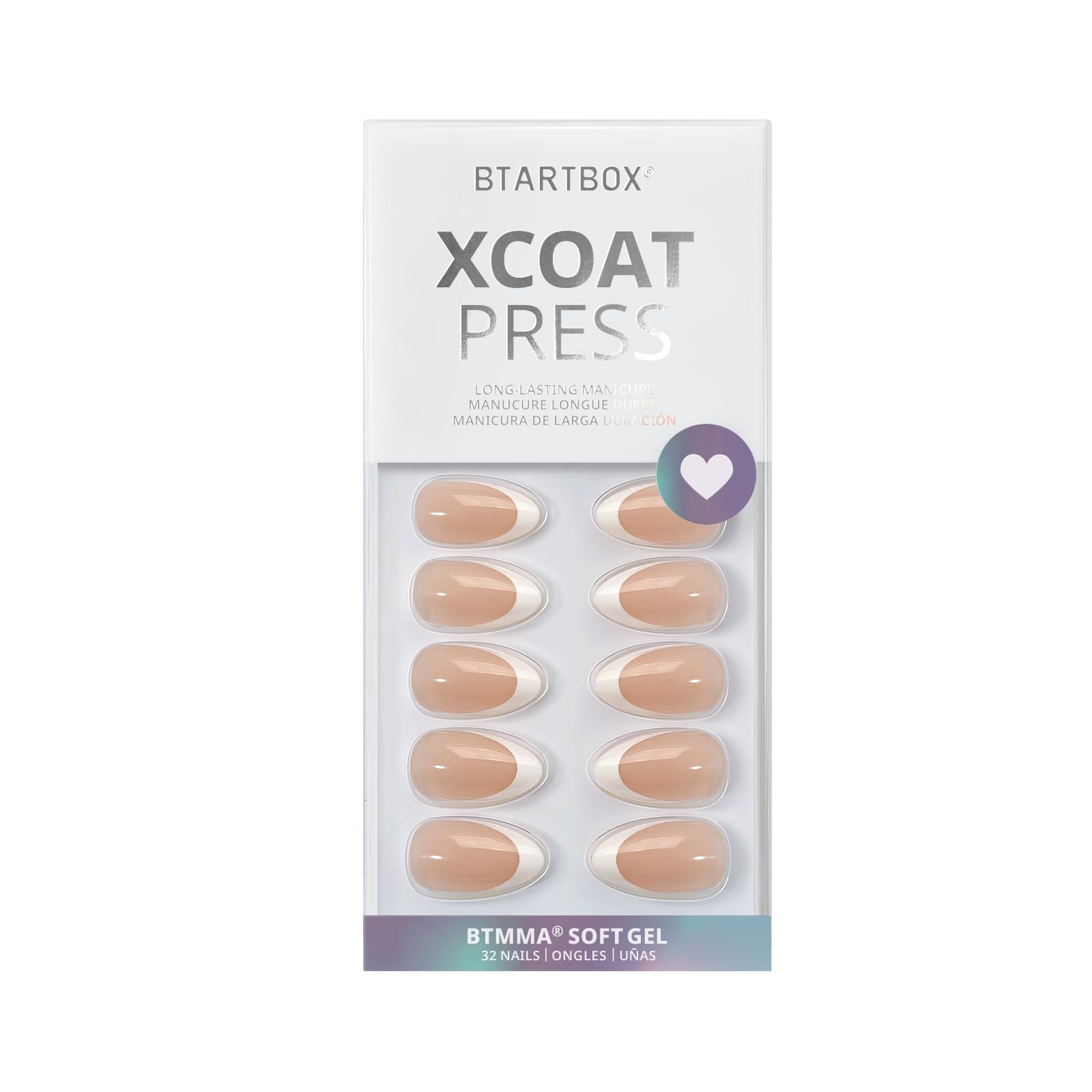 Colle pour ongles BTArtbox Gel Doux garantissant une fixation fiable.