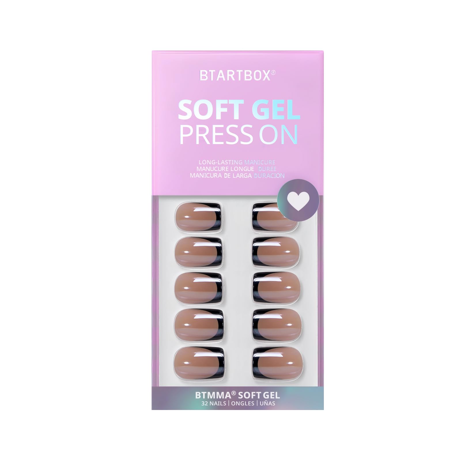 Finition gel brillant BTArtbox, brillance longue durée.