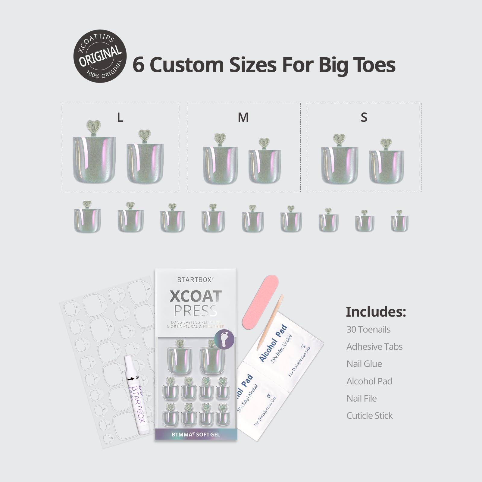 BTArtbox Galaxy Gleam glue and tools for secure, fast adhesion.