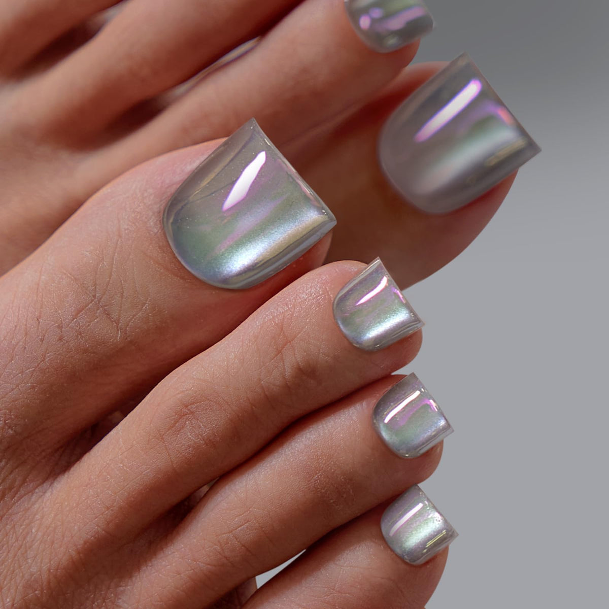 BTArtbox Galaxy Gleam toenails kit for at-home salon-quality toe tips.