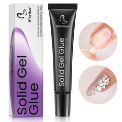 BTArtbox Gel Ongle Solide 15g, emballage pratique pour application précise