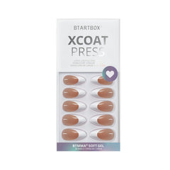 BTArtbox kit-accessoires inclus pour une pose pratique avec colle et lime à ongles.