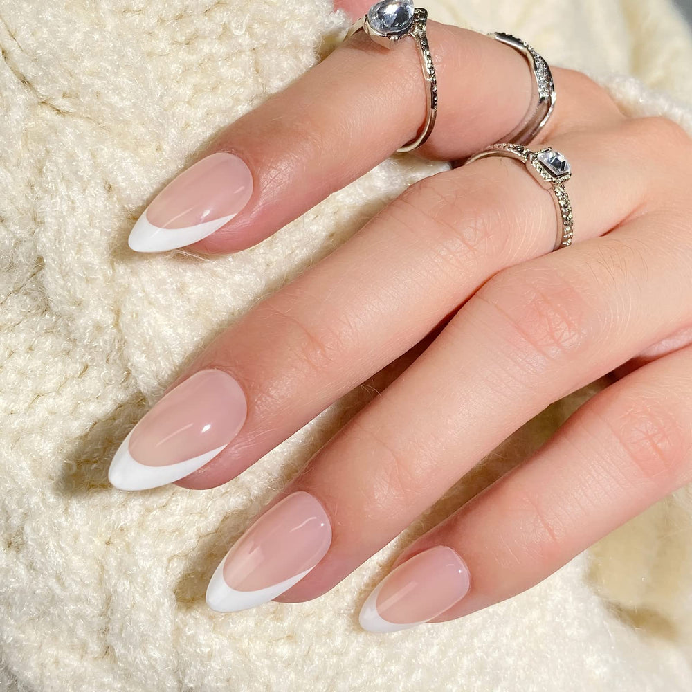 Kit BTArtbox Ongles Short Français prêt à poser.
